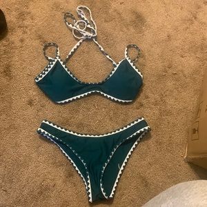 Shein Turquoise Sexy Bikini